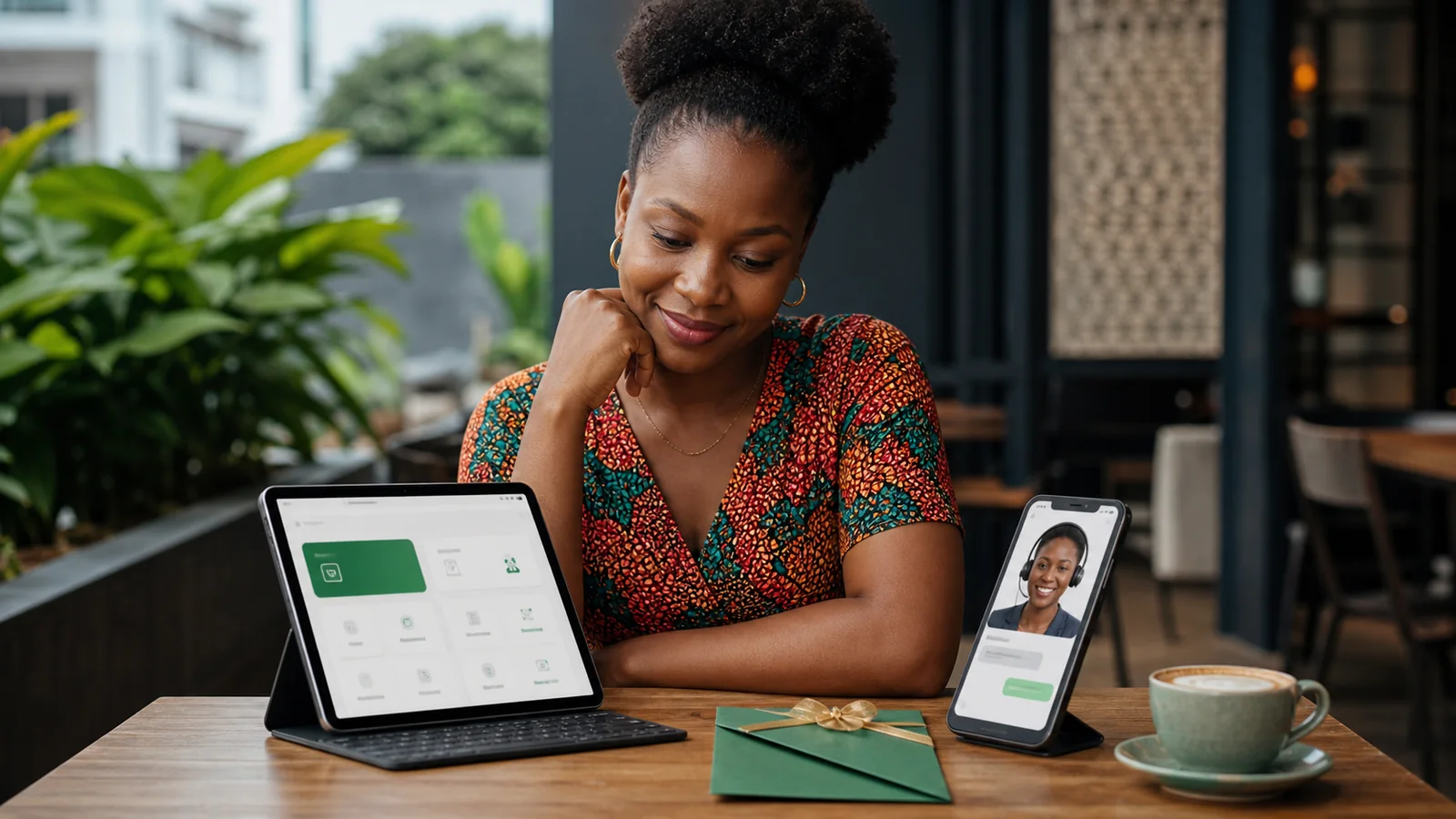 Black customer comparing a self-service app with a human-assisted quote conversation