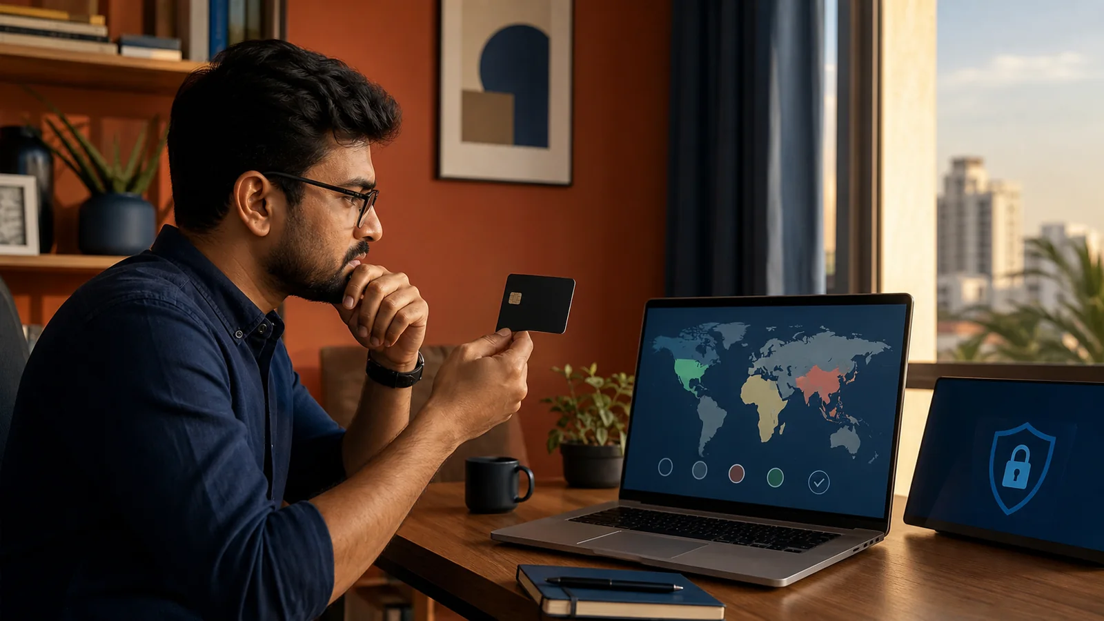 Indian customer identifying a gift card issuing market before requesting a quote